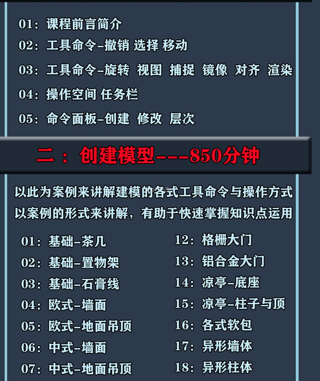 3DMAX-效果图零基础入门到精通全系列教程 -2