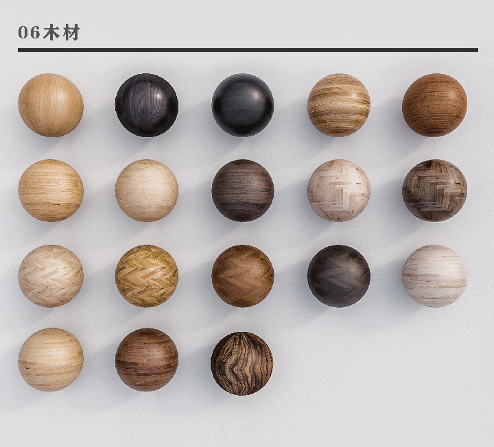 最新深海捕鱼人实用型CR渲染器材质球预设参数104个 免费下载 -3