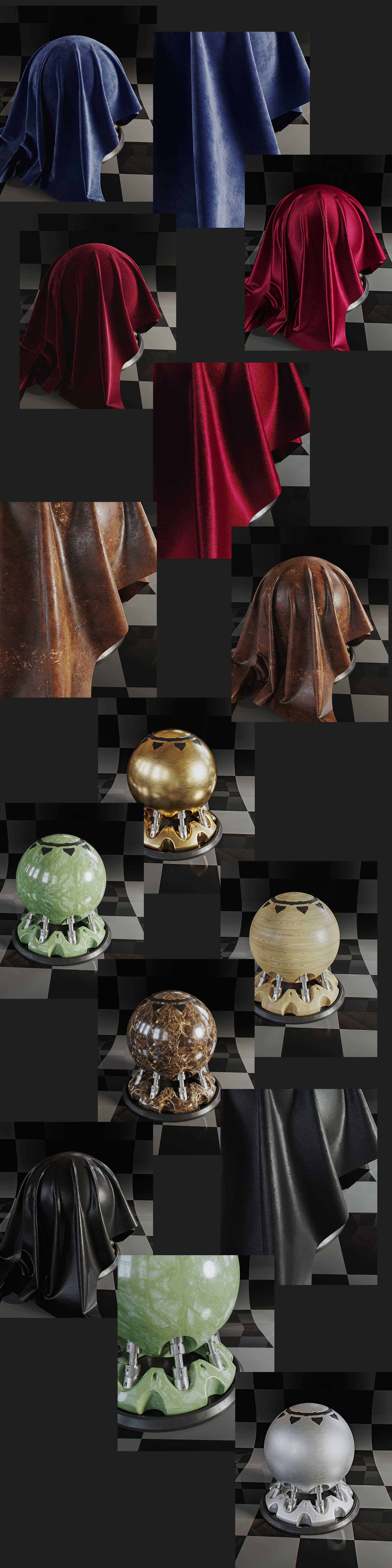 2022年最新3DMAX洋洋彡丶 CR高级写实材质库-MAX2016以上 -1