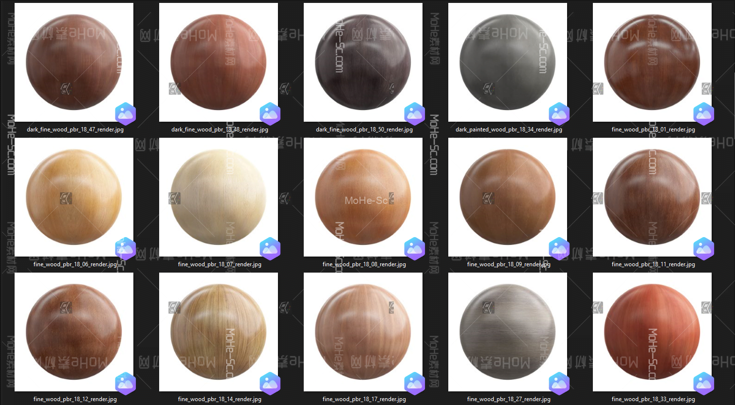 CGAXIS出品500组8K物理级PRB无缝纹理贴图2021年度合集[86G] -19