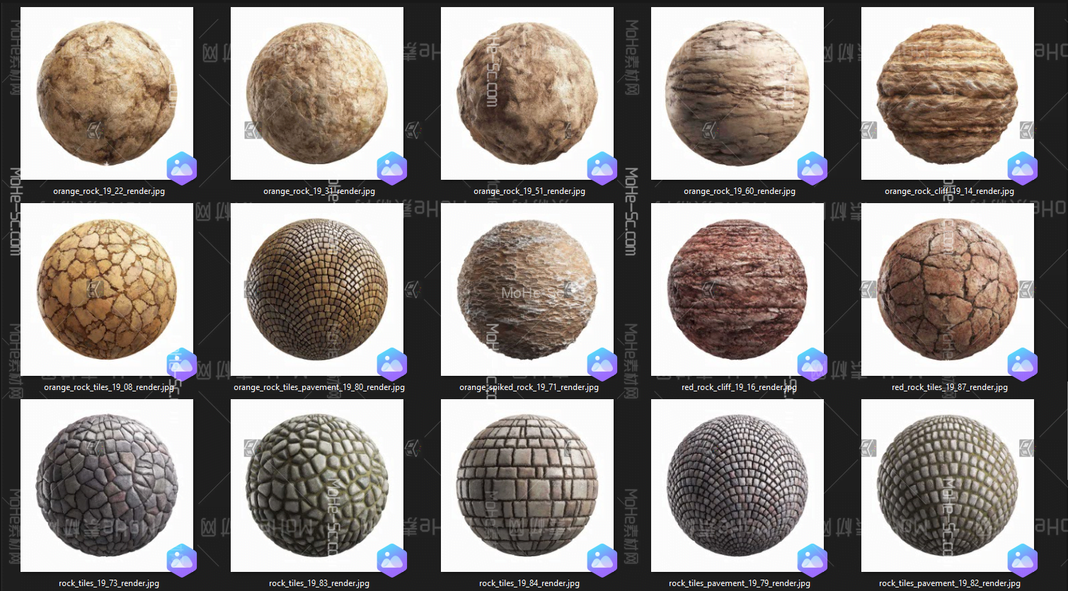 CGAXIS出品500组8K物理级PRB无缝纹理贴图2021年度合集[86G] -11