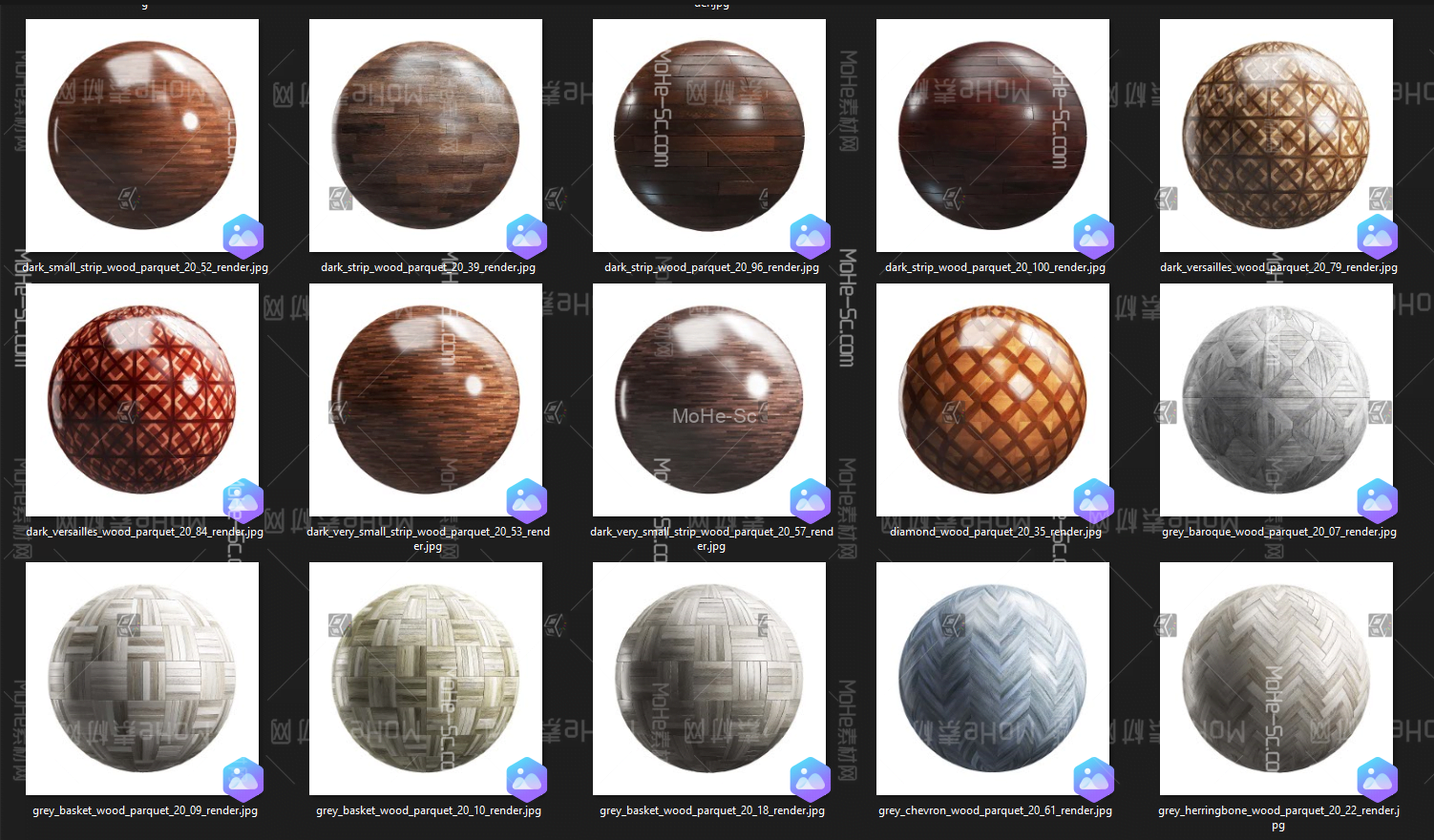 CGAXIS出品500组8K物理级PRB无缝纹理贴图2021年度合集[86G] -3