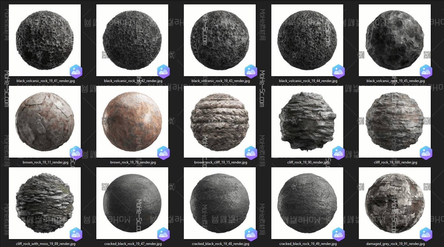 CGAXIS出品500组8K物理级PRB无缝纹理贴图2021年度合集[86G] -7