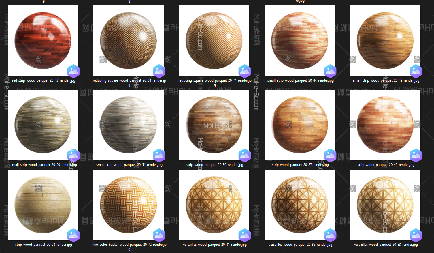 CGAXIS出品500组8K物理级PRB无缝纹理贴图2021年度合集[86G] -5