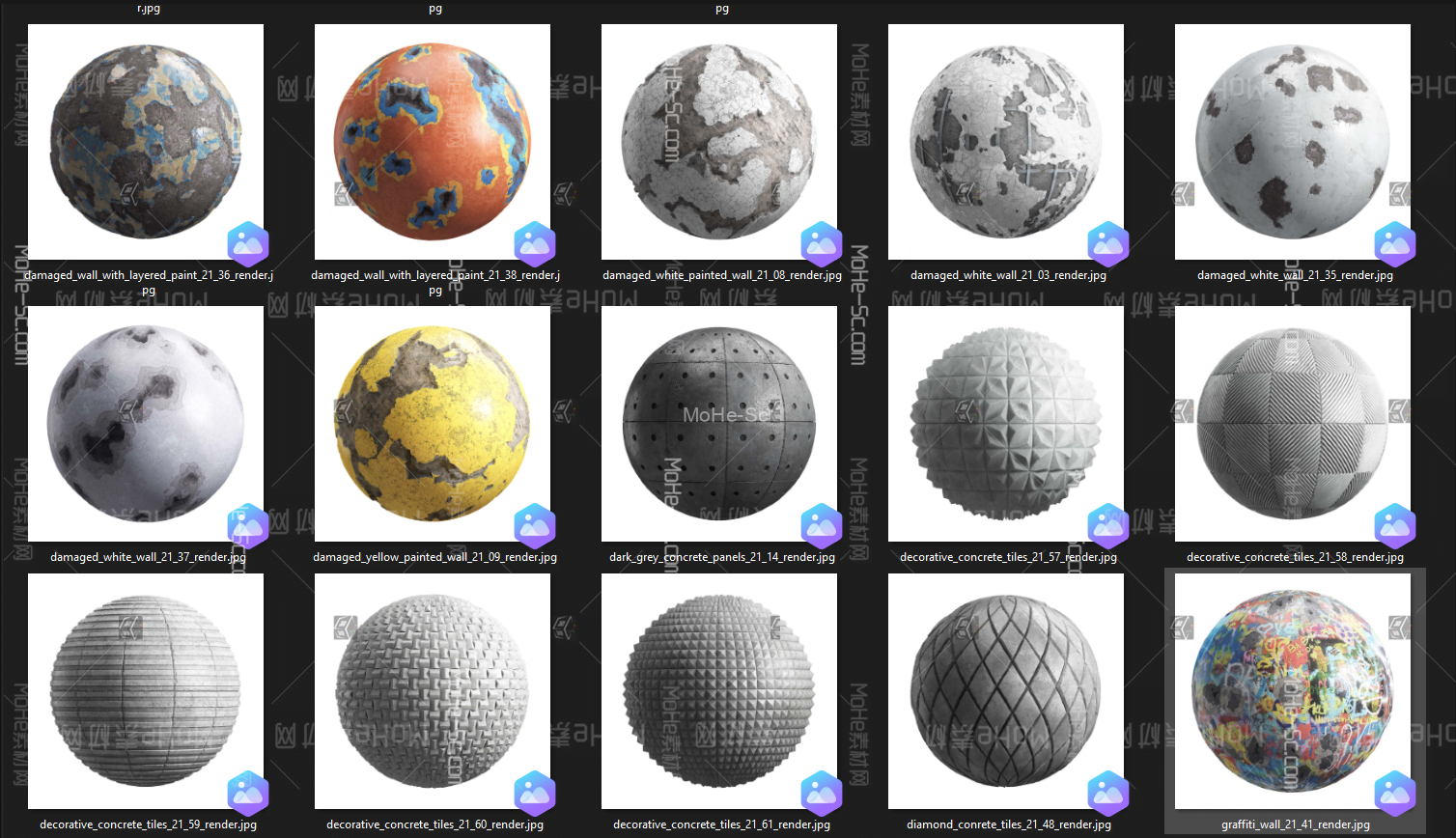 CGAXIS出品500组8K物理级PRB无缝纹理贴图2021年度合集[86G] -16