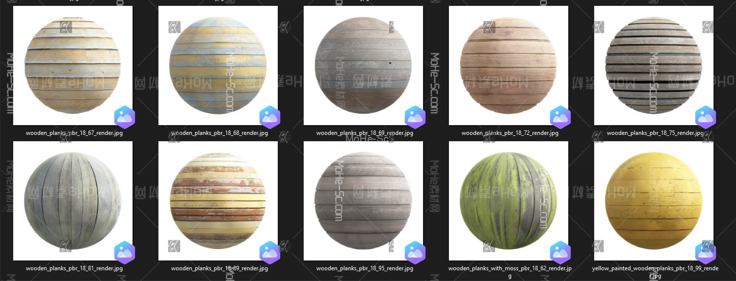 CGAXIS出品500组8K物理级PRB无缝纹理贴图2021年度合集[86G] -24