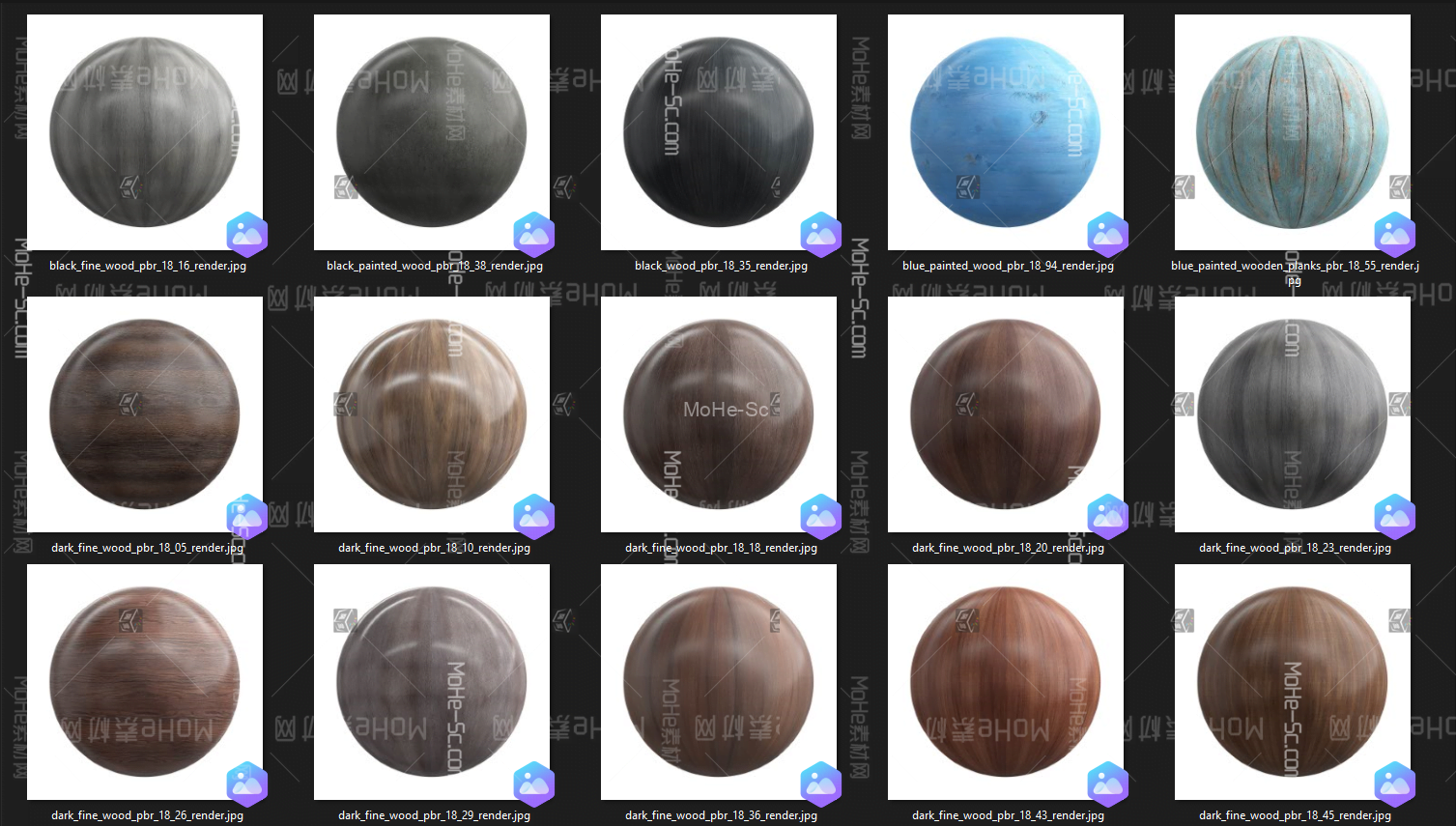 CGAXIS出品500组8K物理级PRB无缝纹理贴图2021年度合集[86G] -18