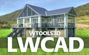 C4D仿CAD建筑建模插件 WTools3D_LWCAD_v2021.0_C4D_R25 WinMac 破解版-MOHE素材库-设计行业的乐园,各类素材的矿山!