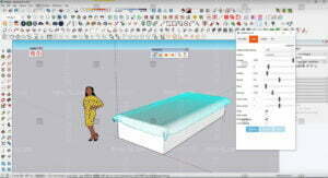 Sketchup 布料插件 ClothWorks v1.7.4c for Sketchup 2018~2021 直装破解版-MOHE素材库-设计行业的乐园，各类素材的矿山！