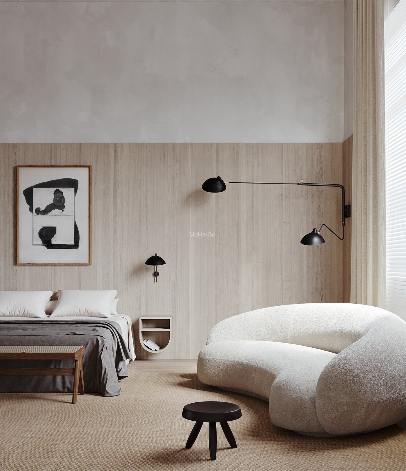 3DAMX乌克兰大师11个CR室内外场景模型合集_Dubia Villa宅寂公寓模型 免费下载 -9