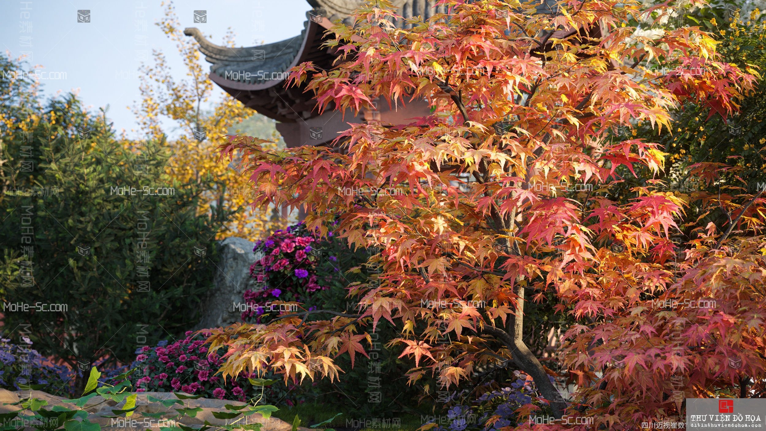 3DMAX植物模型库 Maxtree - Plants Models Vol. 86 – New 免费下载 -2