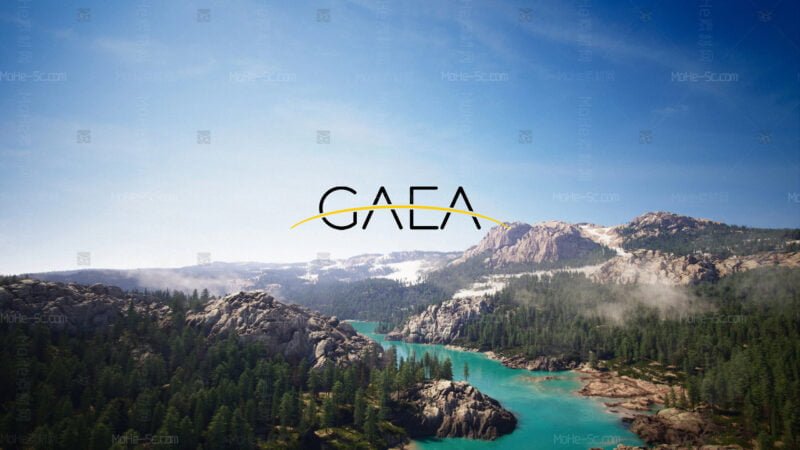 QuadSpinner Gaea地形景观三维设计软件V1.2.1.3 破解版+全套使用教程-MOHE素材库-设计行业的乐园,各类素材的矿山!