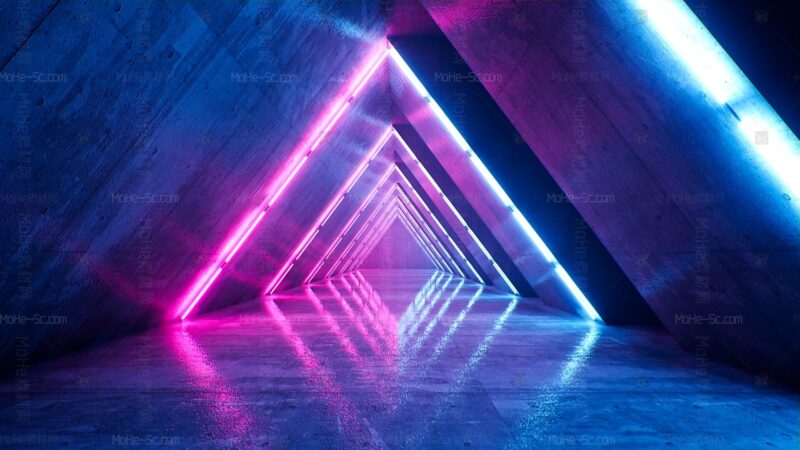 [虚幻引擎] 在环境创建霓虹灯效果-MOHE素材库-设计行业的乐园，各类素材的矿山！