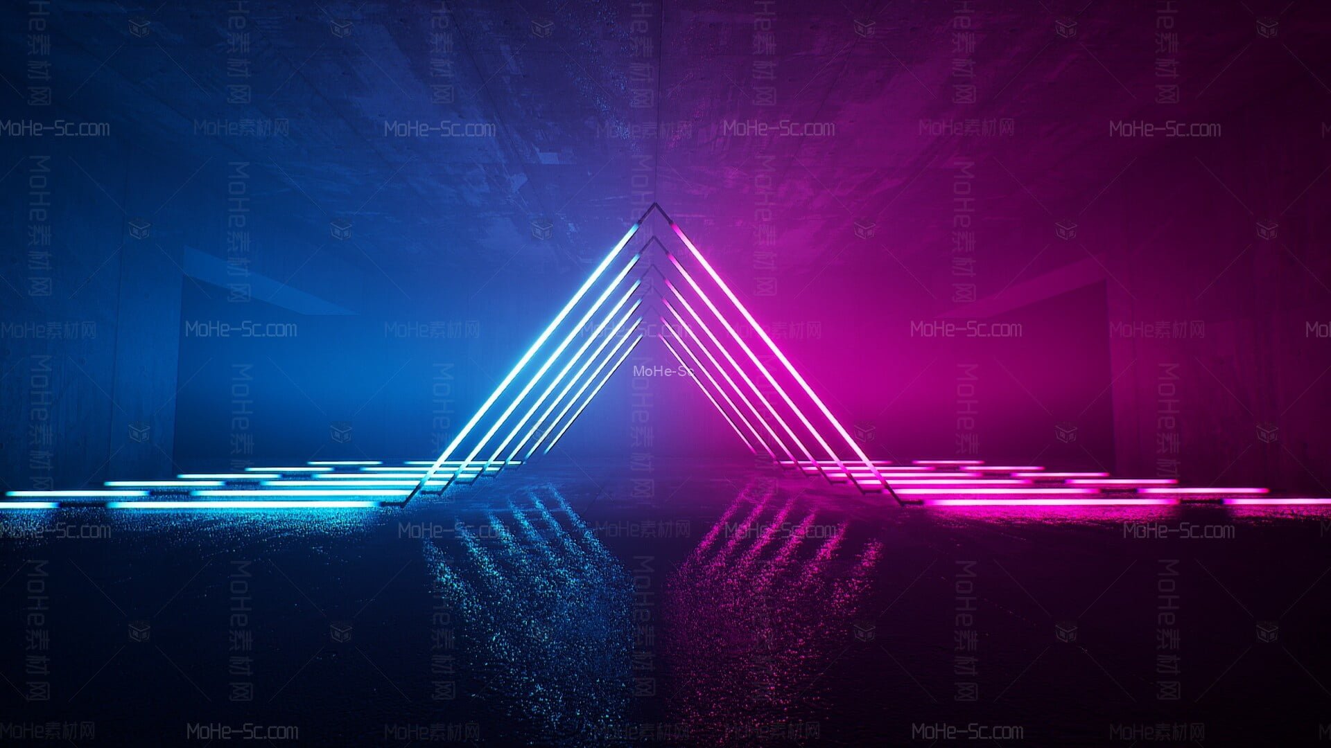 [虚幻引擎] 在环境创建霓虹灯效果 -11