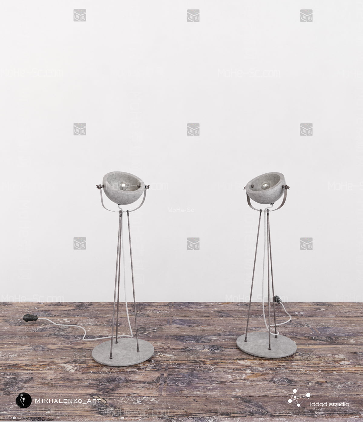 2022年最新室内设计北欧写实老旧装饰品单体模型Mikhalenko vol.2 [ Vray ] -7