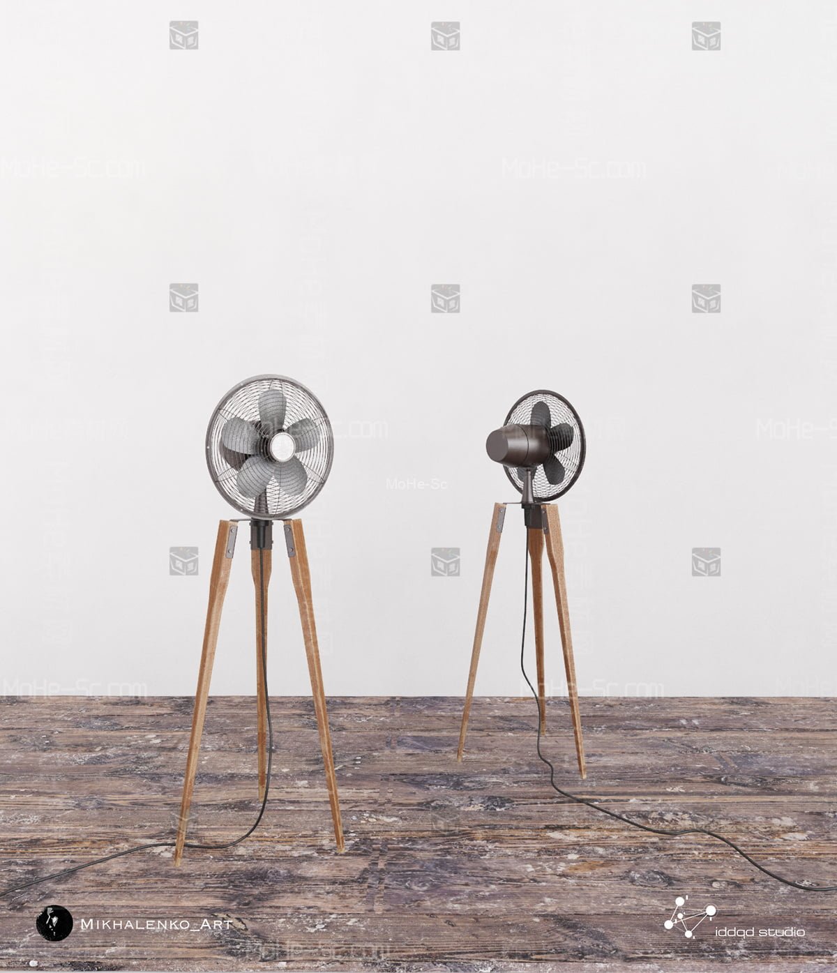 2022年最新室内设计北欧写实老旧装饰品单体模型Mikhalenko vol.2 [ Vray ] -6