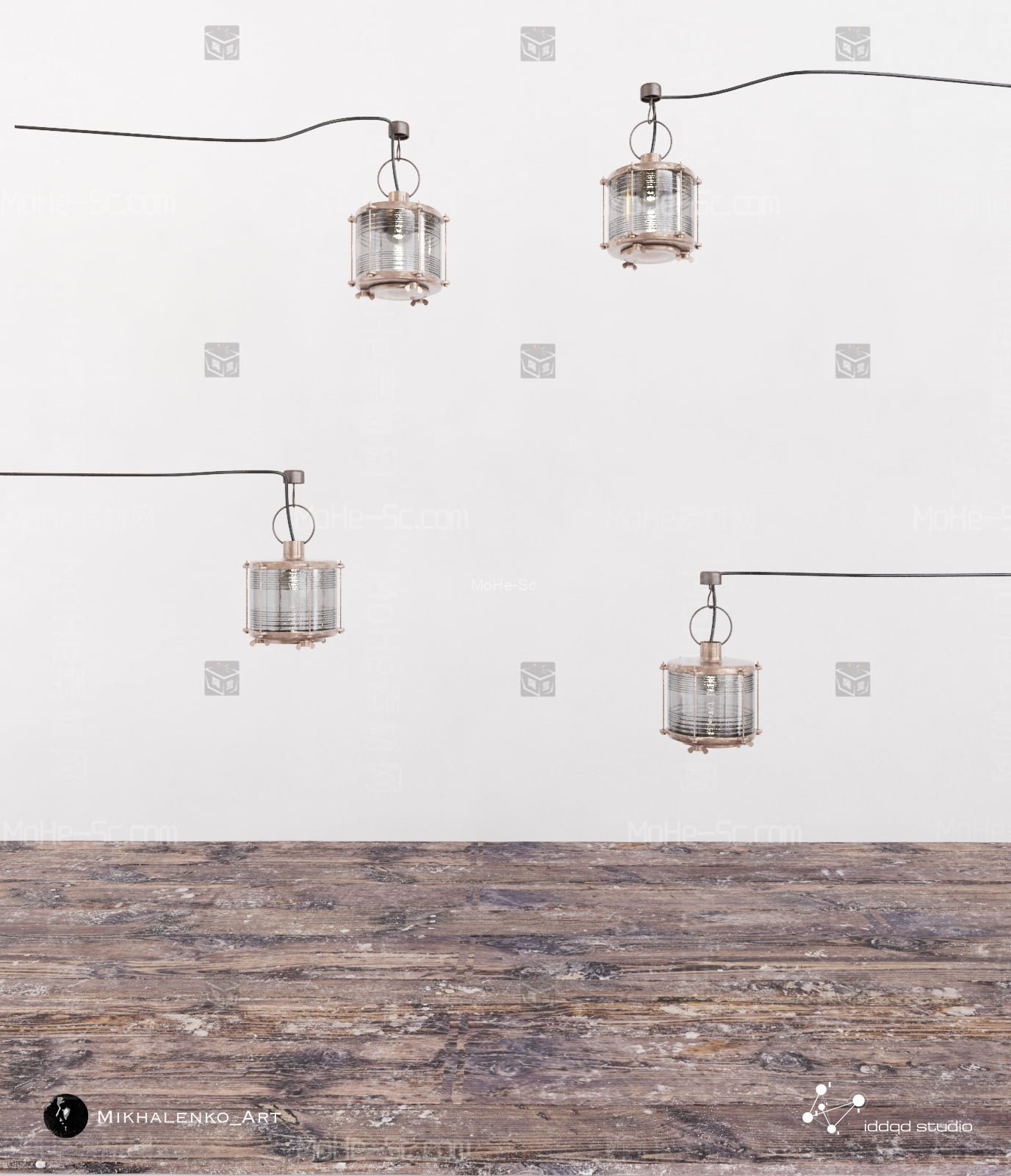 2022年最新室内设计北欧写实老旧装饰品单体模型Mikhalenko vol.2 [ Vray ] -8