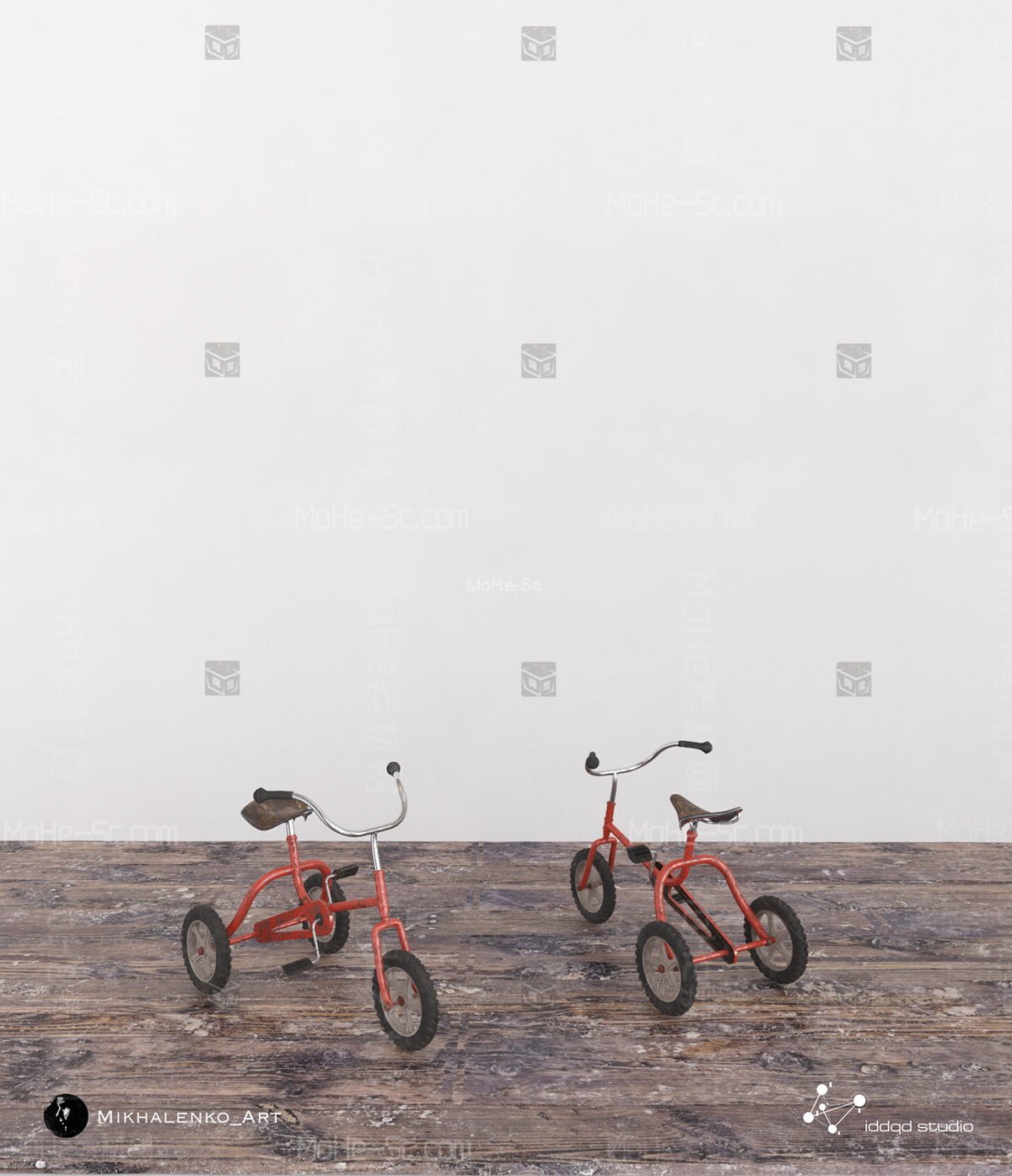 2022年最新室内设计北欧写实老旧装饰品单体模型Mikhalenko vol.2 [ Vray ] -4