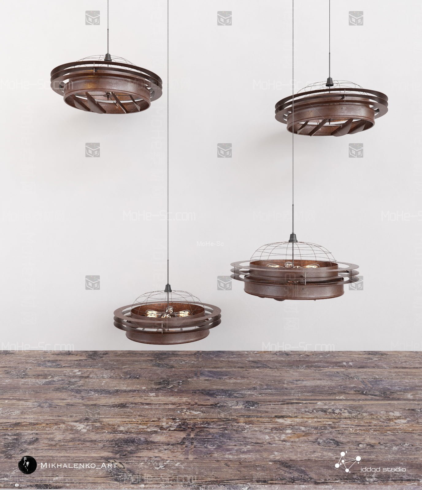 2022年最新室内设计北欧写实老旧装饰品单体模型Mikhalenko vol.2 [ Vray ] -9