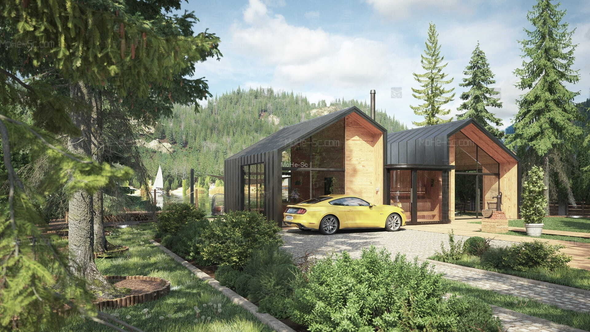 3DMAX室外模型专辑 Evermotion Archexteriors Vol 39 免费下载 -9