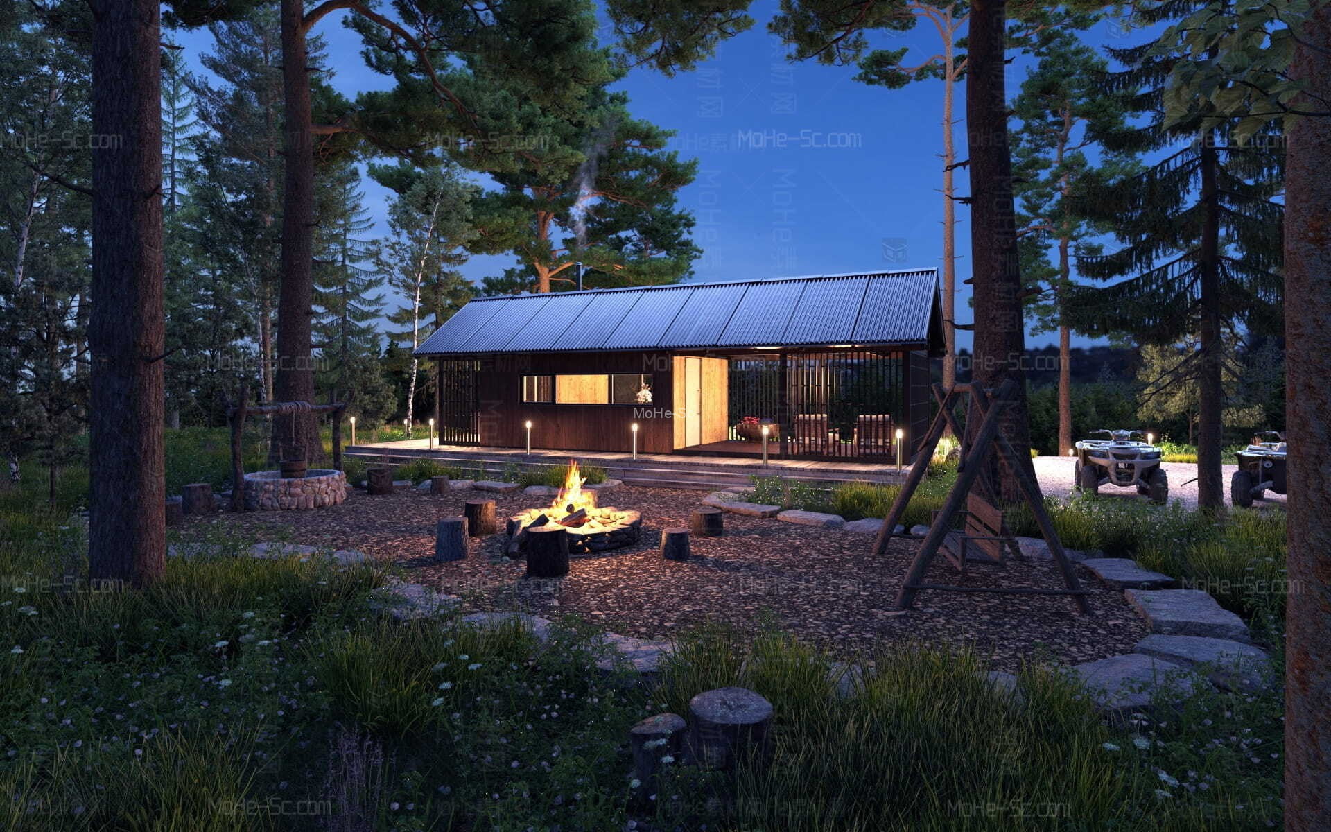 3DMAX室外模型专辑 Evermotion Archexteriors Vol 39 免费下载 -20