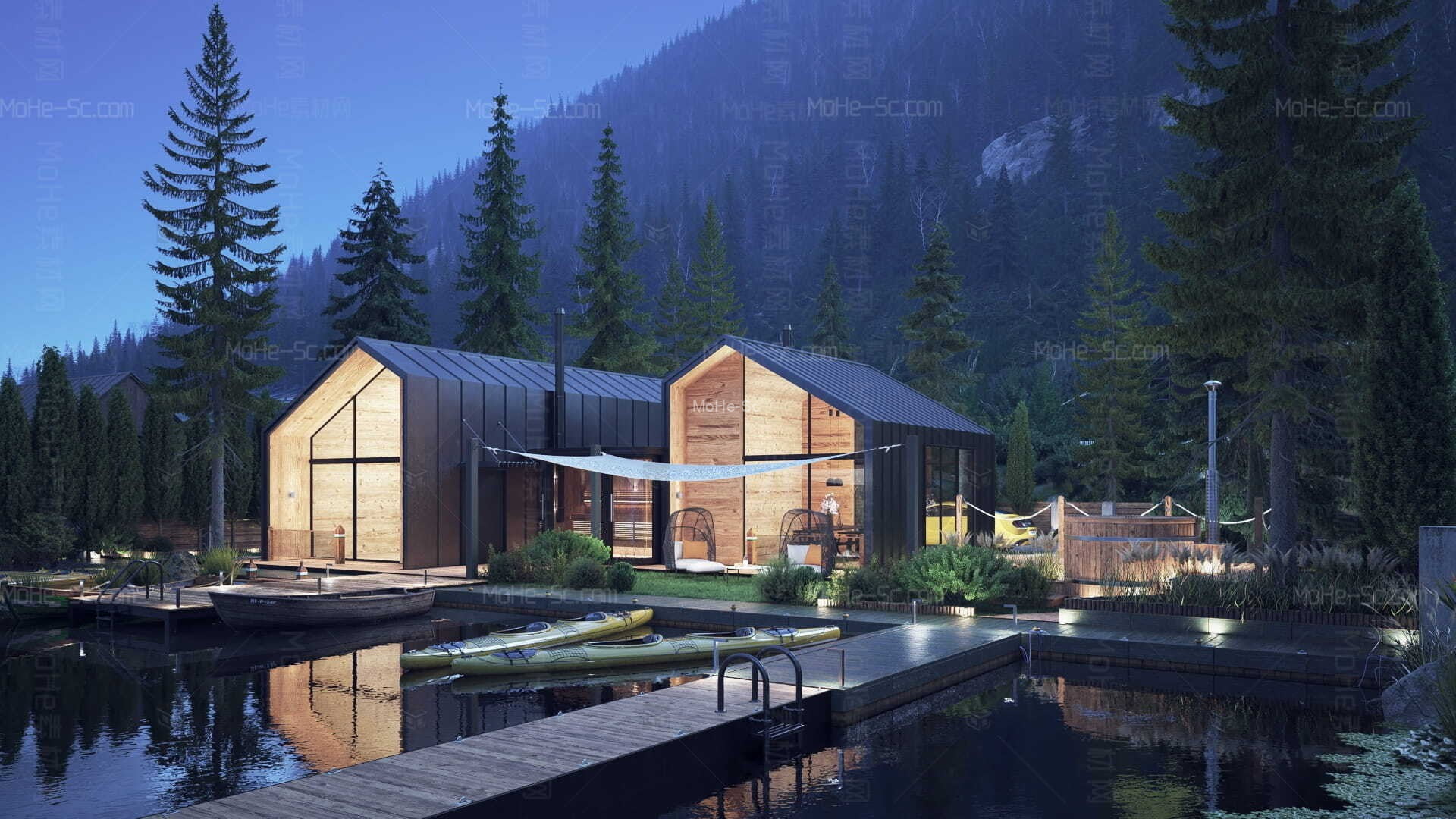 3DMAX室外模型专辑 Evermotion Archexteriors Vol 39 免费下载 -7