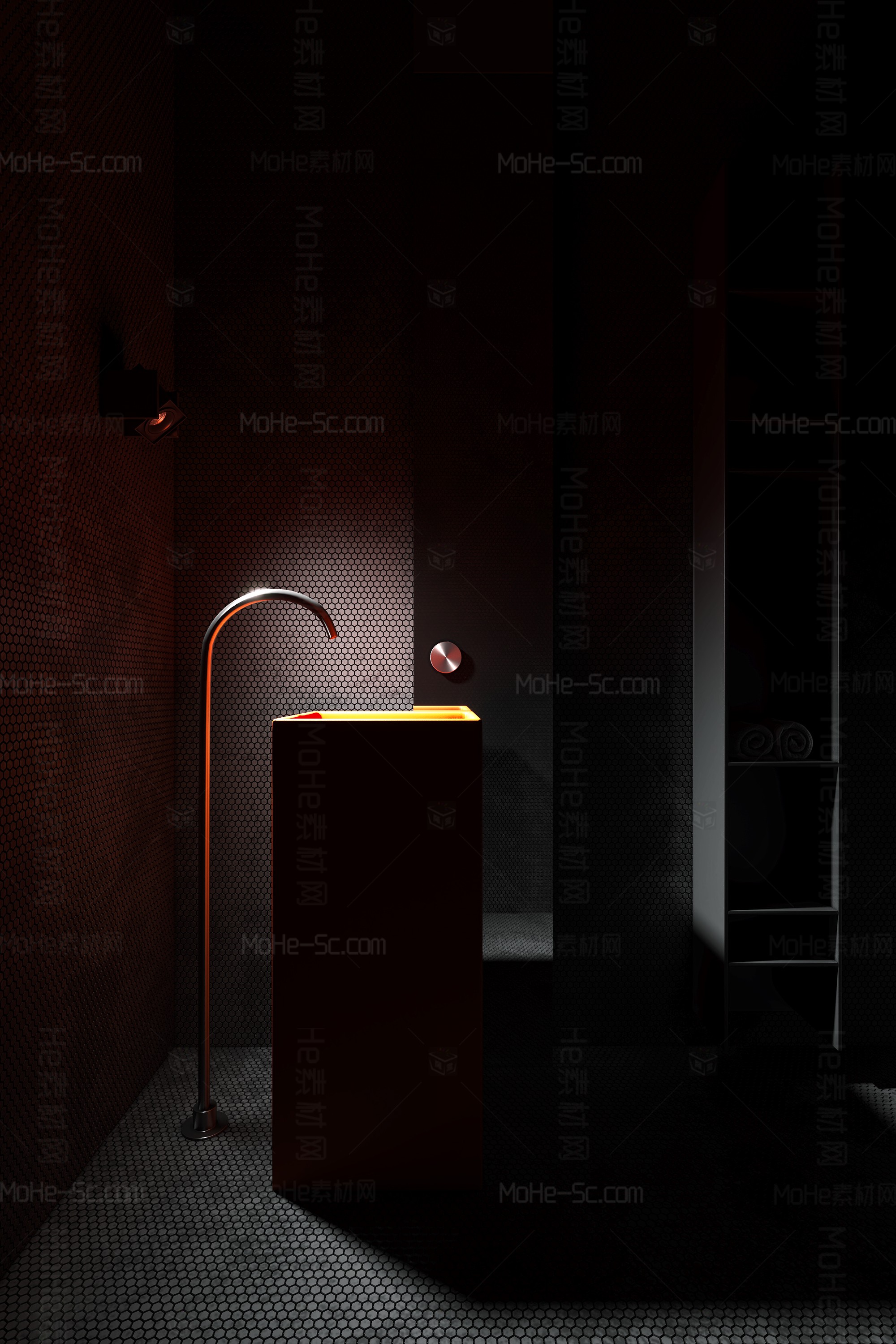 2022年最新3DMAX国外CR渲染器洗手间高精模型 Ⅱ -2