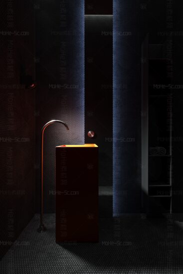 2022年最新3DMAX国外CR渲染器洗手间高精模型 Ⅱ-MOHE素材库-设计行业的乐园，各类素材的矿山！