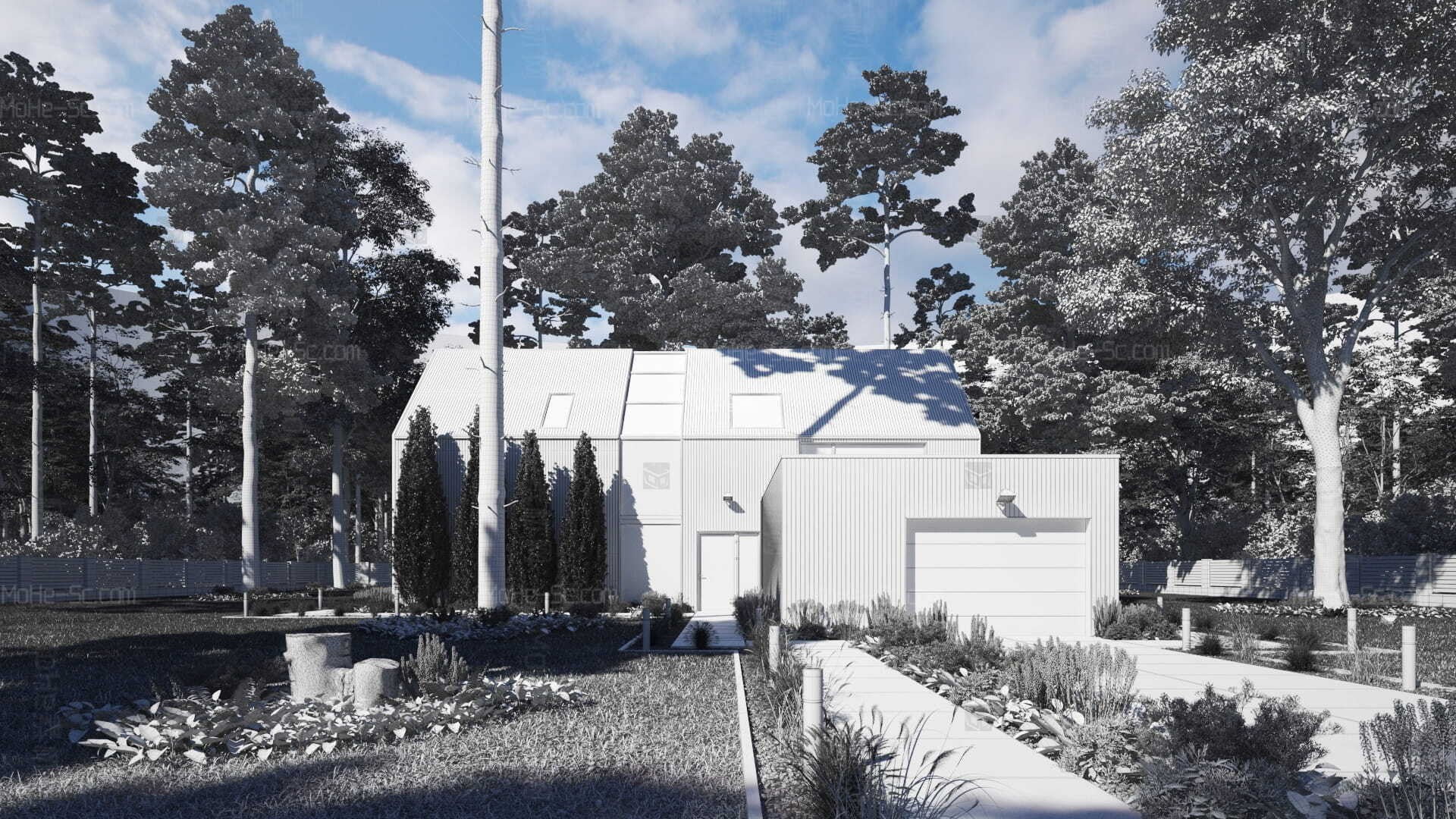 3DMAX室外模型专辑 Evermotion Archexteriors Vol 39 免费下载 -15