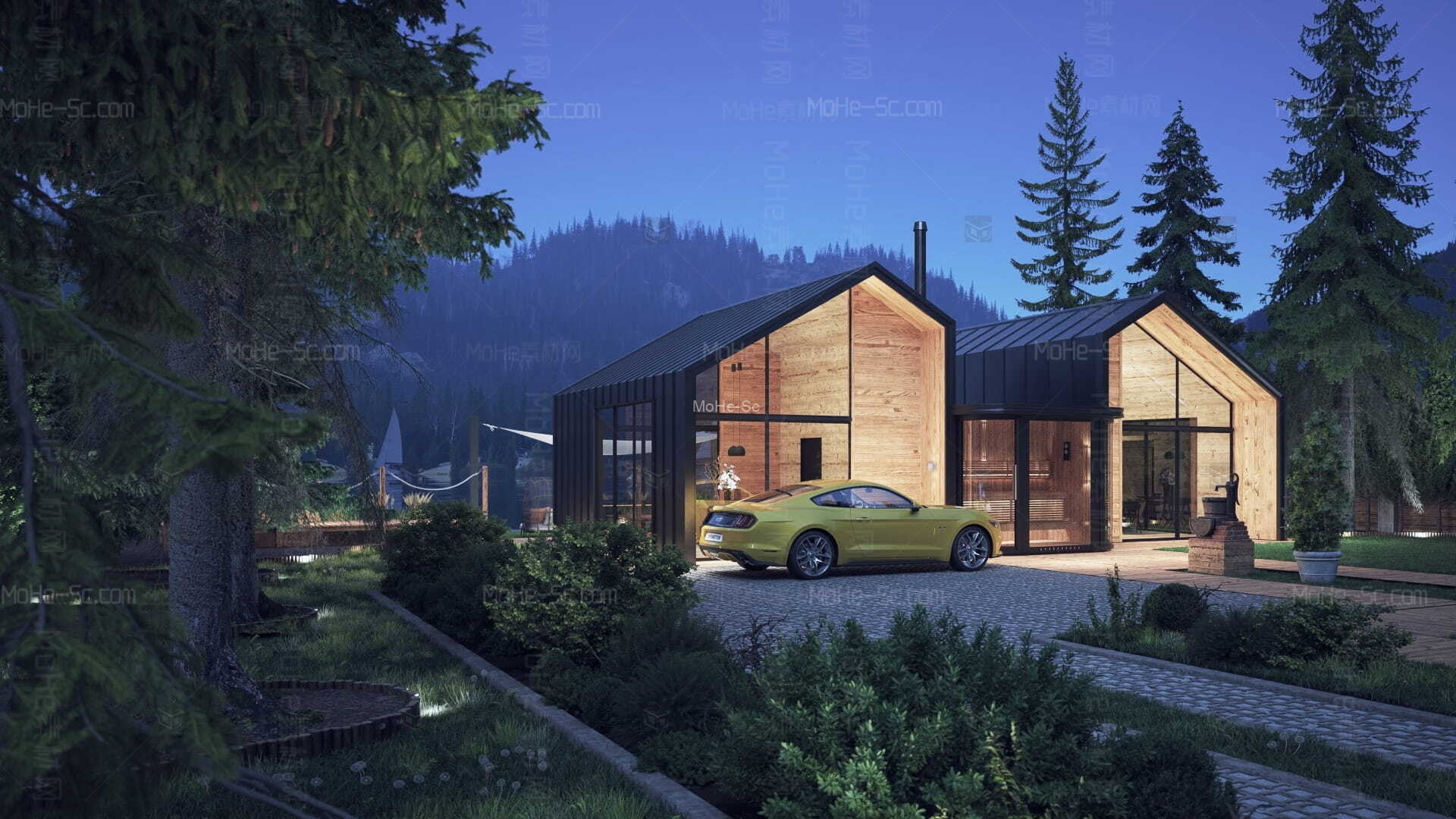 3DMAX室外模型专辑 Evermotion Archexteriors Vol 39 免费下载 -10