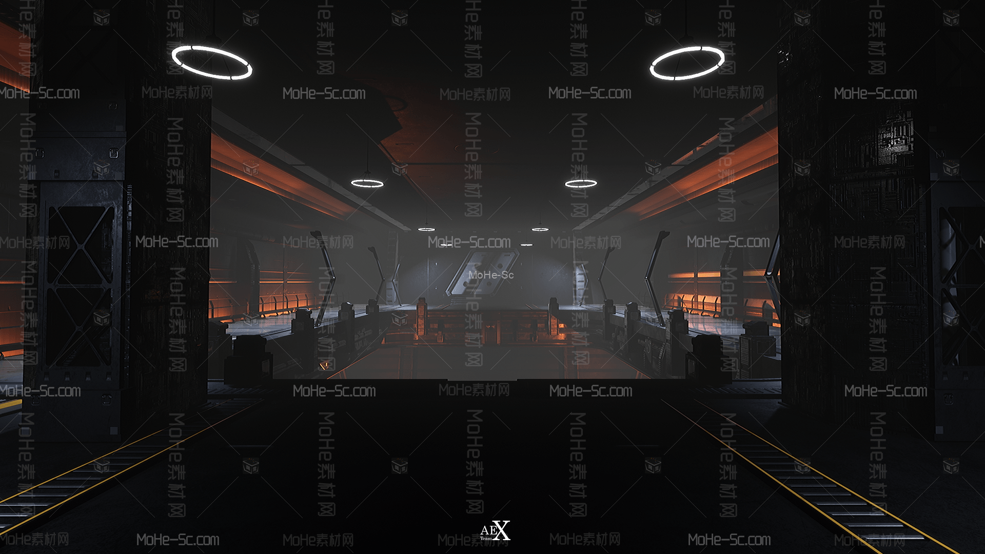 [虚幻引擎]科幻地下场景资产 Modular Sci-Fi Underground Environment For UE 4.23 - 4.27, 5.0 - 5.1 -4