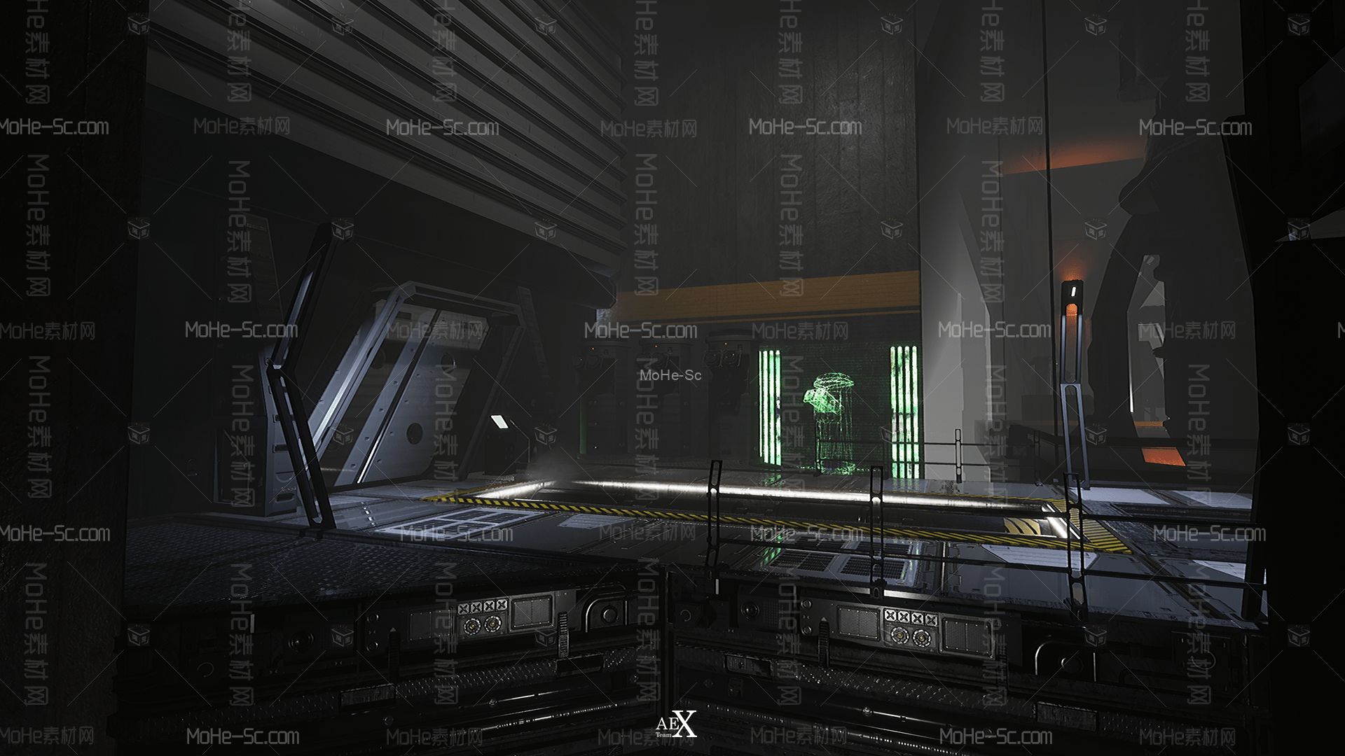 [虚幻引擎]科幻地下场景资产 Modular Sci-Fi Underground Environment For UE 4.23 - 4.27, 5.0 - 5.1 -2