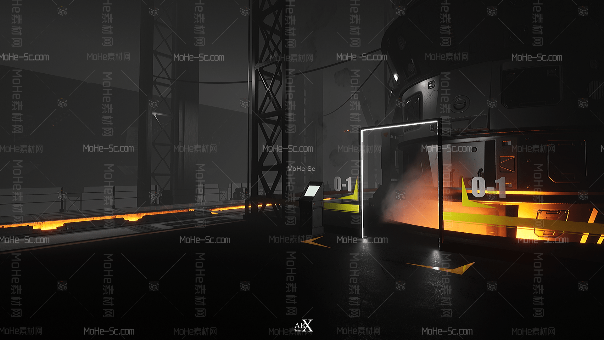 [虚幻引擎]科幻地下场景资产 Modular Sci-Fi Underground Environment For UE 4.23 - 4.27, 5.0 - 5.1 -4