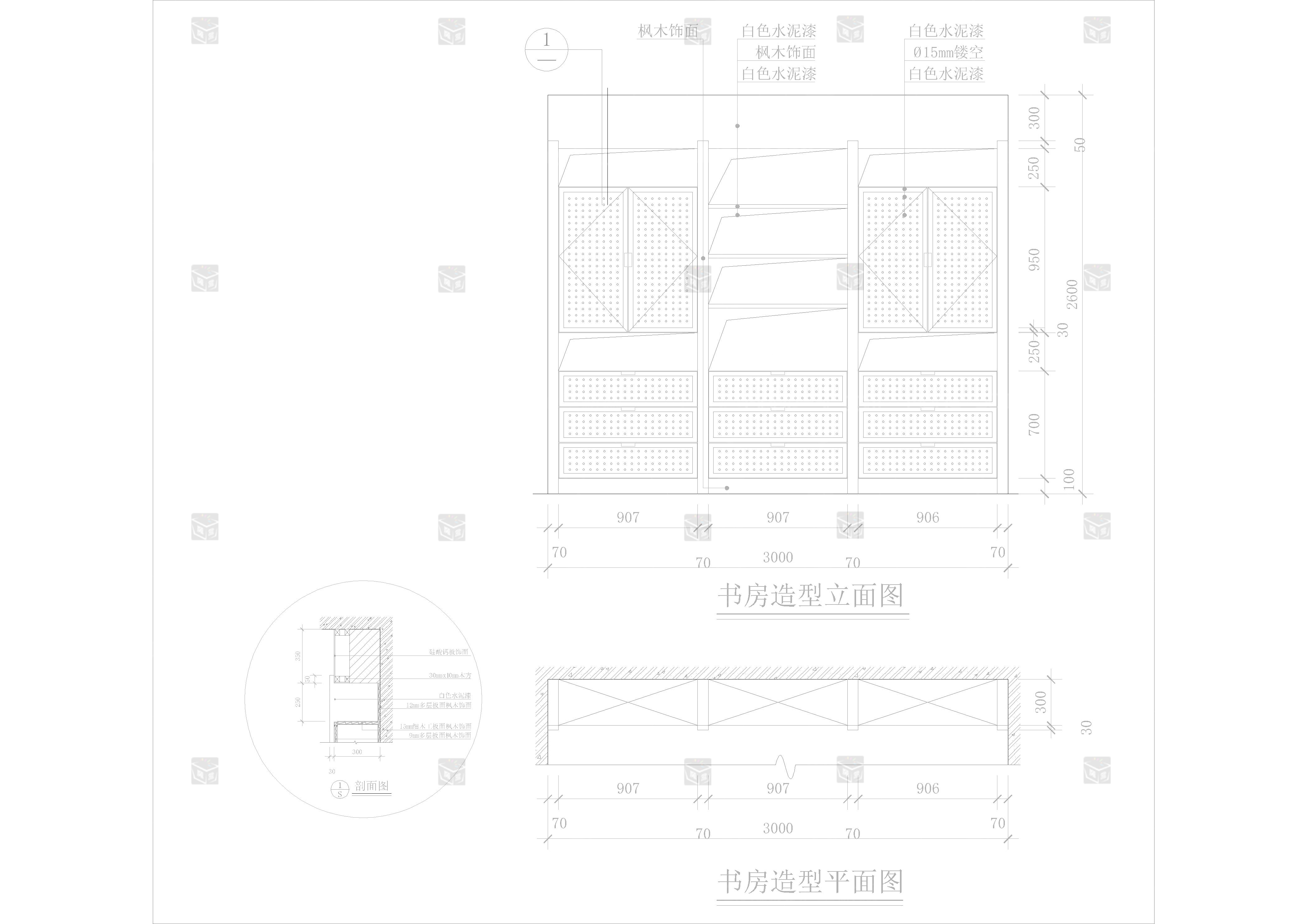 2023年最新101套家装各类柜子CAD施工图合集 -2