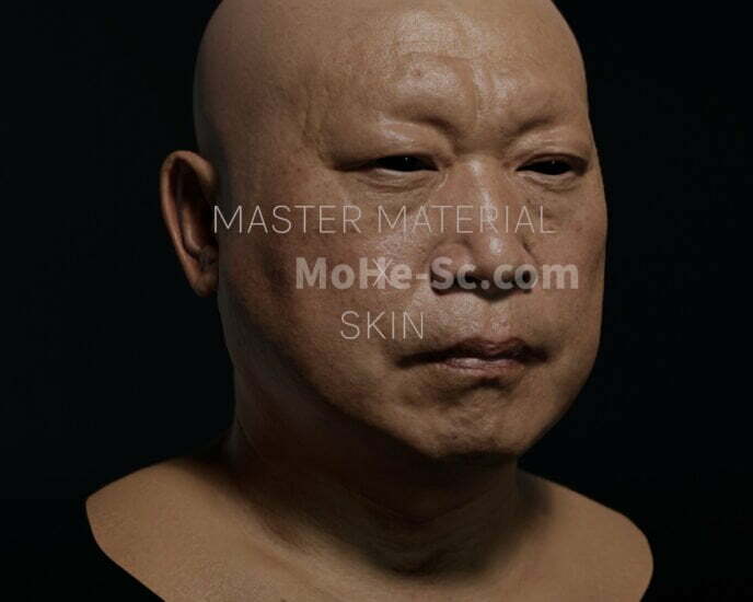 UE5人脸贴图制作教程 ArtStation – Unreal Master Material for Skin-MOHE素材库-设计行业的乐园,各类素材的矿山!
