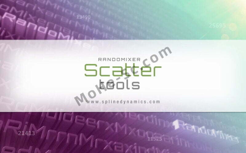 3DS MAX模型位置随机互换插件 Scatter Tools V1.02 For 3DS MAX 2015-2024-MOHE素材库-设计行业的乐园,各类素材的矿山!