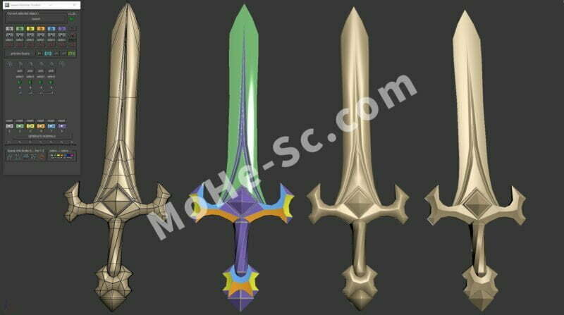 3DMAX硬表面顶点法线插件工具包Vertex Normal Toolkit V1.20 For 3ds max 2015 ~ 2023-MOHE素材库-设计行业的乐园,各类素材的矿山!