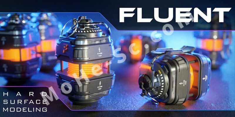 Blender硬面建模插件-MOHE素材库-设计行业的乐园，各类素材的矿山！