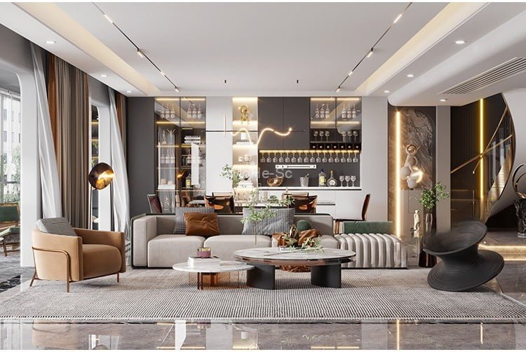 2023最新SketchUp草图大师+Enscape渲染常用高频高清三通道贴图库 -3