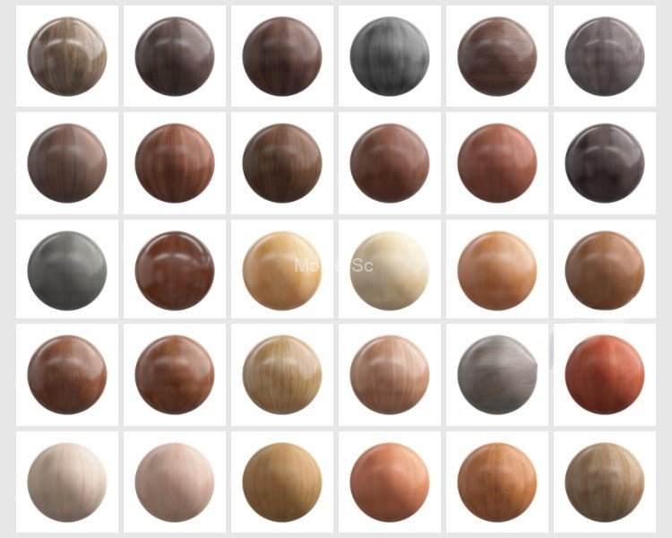 2023最新SketchUp草图大师+Enscape渲染常用高频高清三通道贴图库 -17