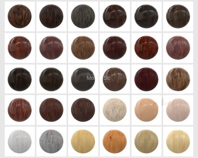 2023最新SketchUp草图大师+Enscape渲染常用高频高清三通道贴图库 -19