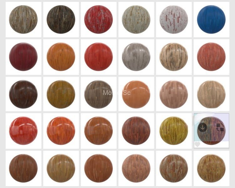 2023最新SketchUp草图大师+Enscape渲染常用高频高清三通道贴图库 -20