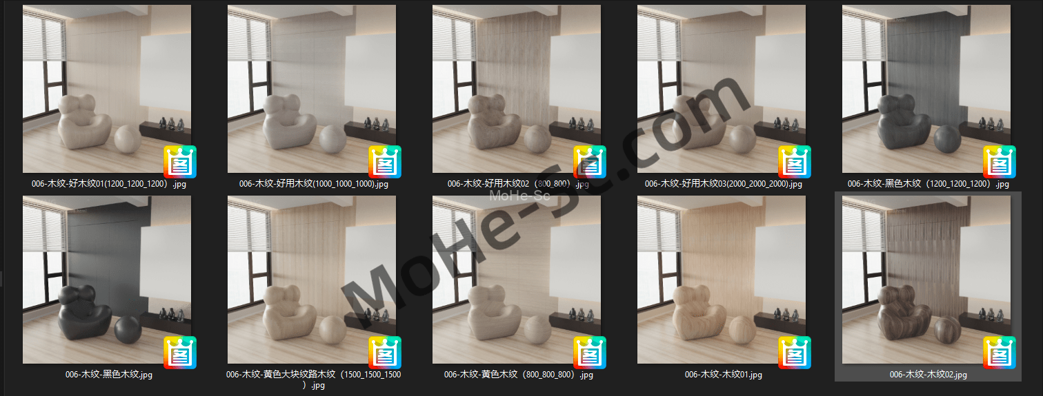 2023最新141套Corona Renderer 7.0室内设计效果图写实材质库 -10