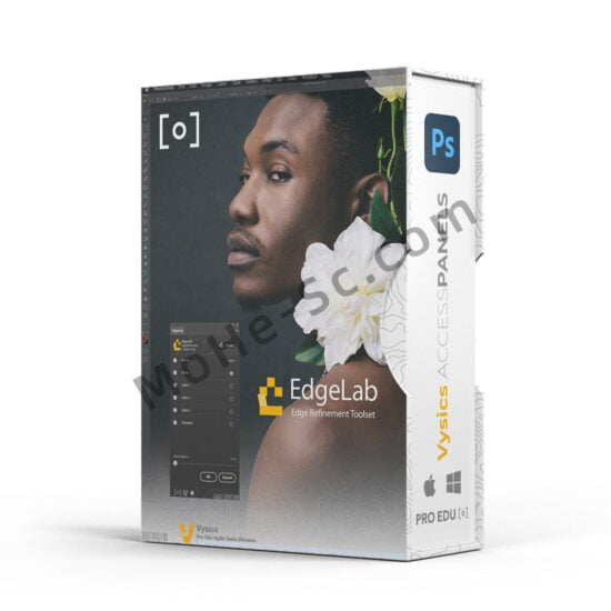 PS边缘细化工具集插件Vysics Retouching ToolsetPS | EdgeLab v2-0.0.9 For Win/Mac-MOHE素材库-设计行业的乐园,各类素材的矿山!