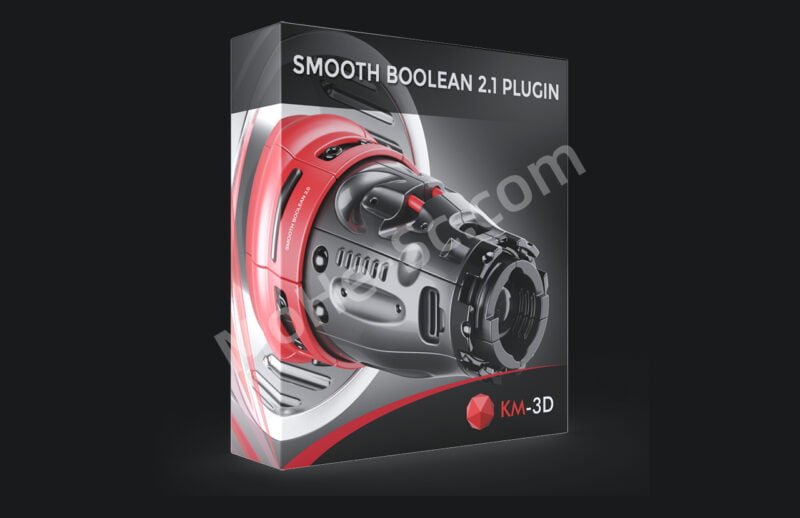3DS MAX平滑过渡布尔插件 Smooth Boolean v2.1 for 3ds Max 2015 – 2024 英文破解版-MOHE素材库-设计行业的乐园,各类素材的矿山!