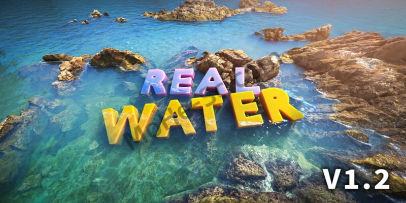 Blender真实水模拟插件 Realwater 1.2.1  For Blender 3.4+-MOHE素材库-设计行业的乐园，各类素材的矿山！