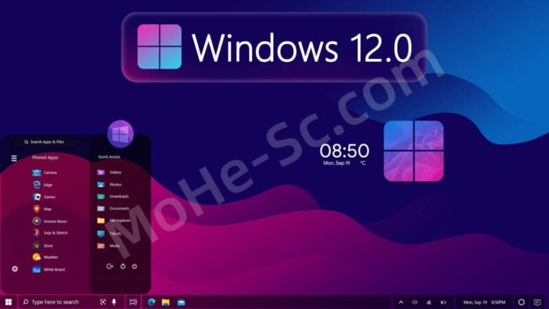 体验接近于苹果MacOS操作系统的WINDOWS 12.1概念版强势发布,UI,动画惊艳漂亮,由设计大佬操刀基于Win11制作,附IOS镜像下载-MOHE素材库-设计行业的乐园,各类素材的矿山!