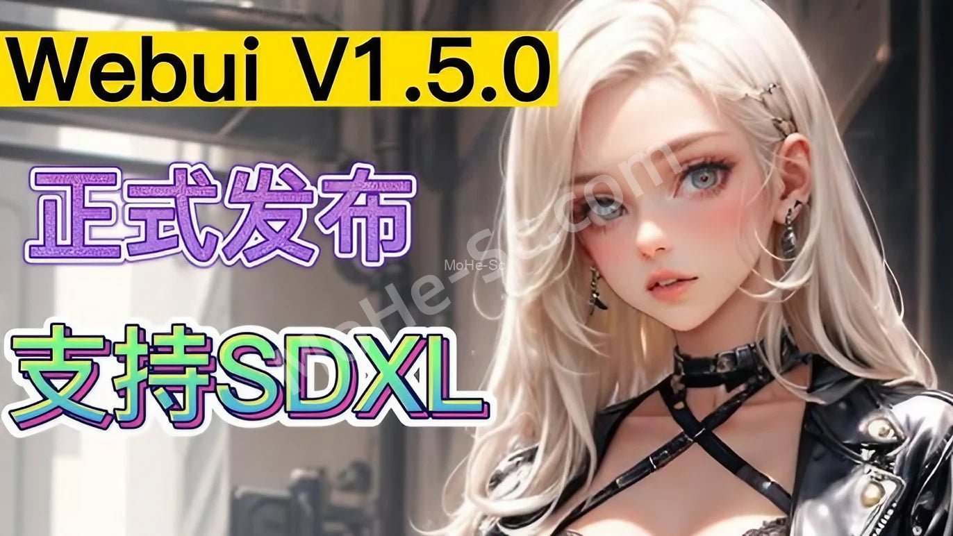 Stable Diffusion Webui V1.5.0正式版 AUTOMATIC1111已更新发布 支持文生图SDXL模型 -1 Stable Diffusion Webui V1.5.0正式版 AUTOMATIC1111已更新发布 支持文生图SDXL模型 -1