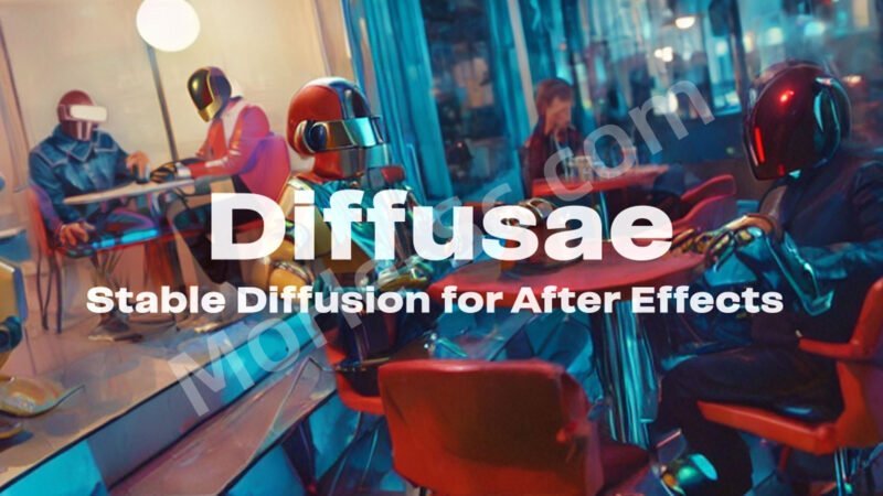 AE智能AI个性化视频生成插件 Aescripts Diffusae v1.3.2 For AE 2022 ~ 2023 Win破解版-MOHE素材库-设计行业的乐园，各类素材的矿山！