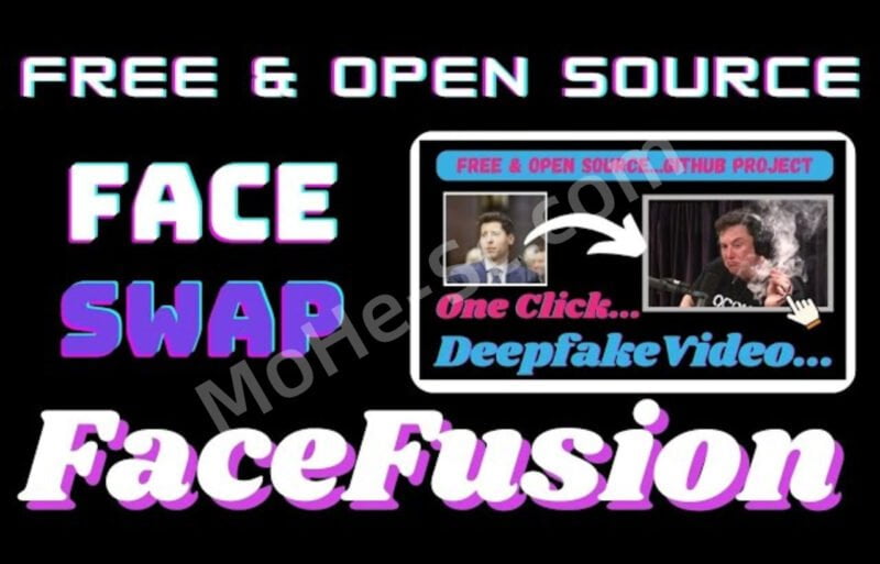 FaceFusion-开源人脸融合 AI换脸工具-MOHE素材库-设计行业的乐园，各类素材的矿山！